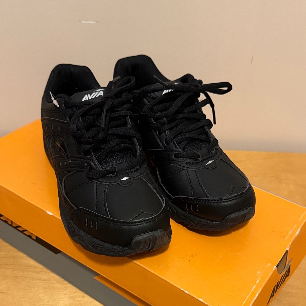 Avia Jet Black Sneakers